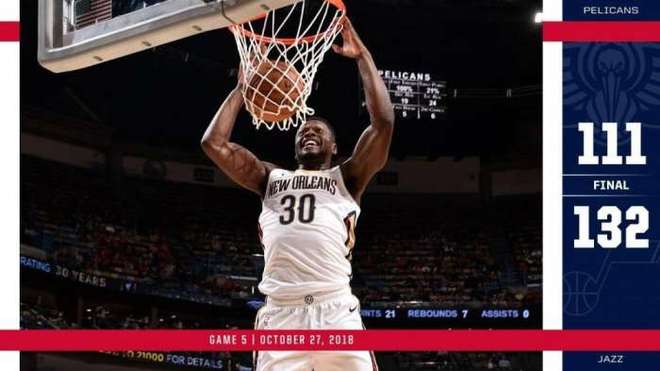 勇士客场惨败爵士，卢比奥独得25分